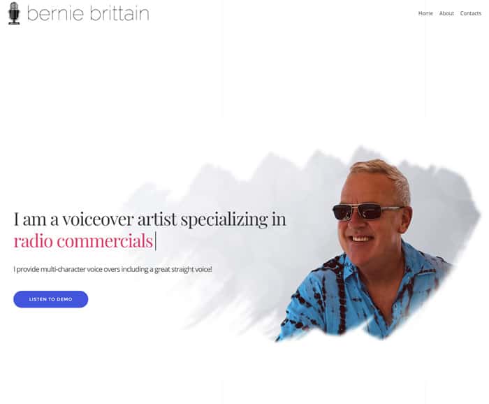 Web Design for Bernie Brittain